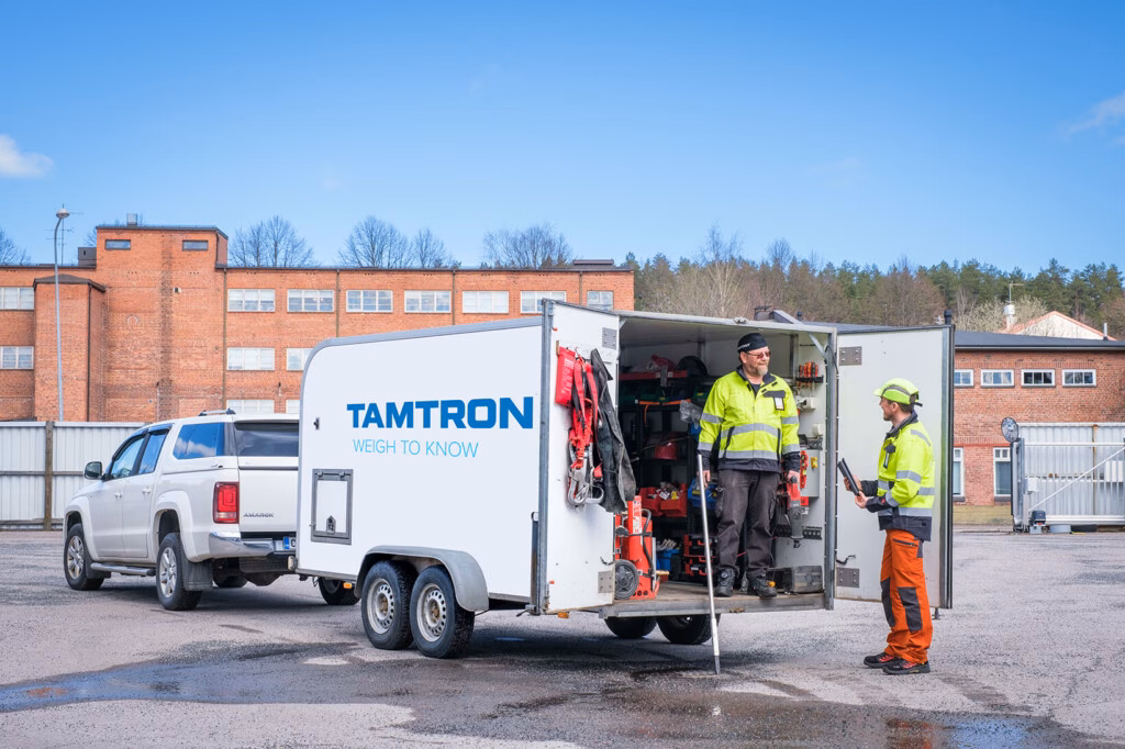 Le service de maintenance de Tamtron garantit la performance impeccable des balances de Yara Finland.